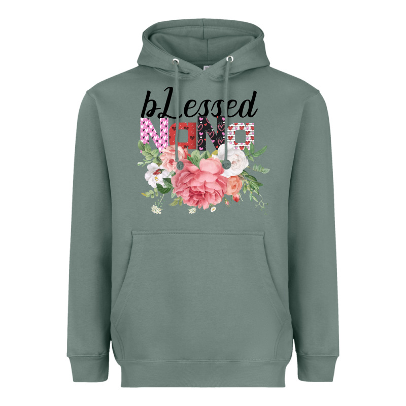Blessed Nana Gifts For Nana Or Grandma Heavyweight Hoodie by Bettercallsaul | Teevron