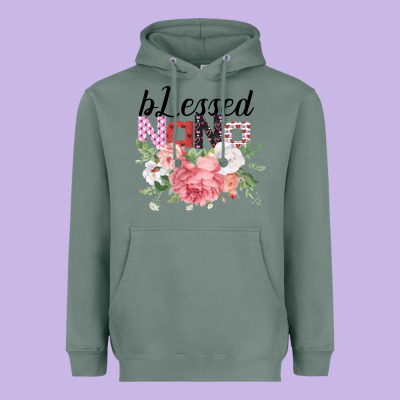 Blessed Nana Gifts For Nana Or Grandma Heavyweight Hoodie Designed By Bettercallsaul