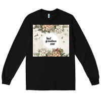 Black best garandma ever Long Sleeve Tee - MaliasSmallBusiness