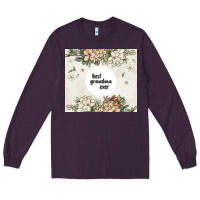 Plum best garandma ever Long Sleeve Tee - MaliasSmallBusiness