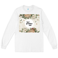 White best garandma ever Long Sleeve Tee - MaliasSmallBusiness