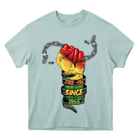 Arona free ish since 1865 Heavy Core Tee - BarkalooDesign