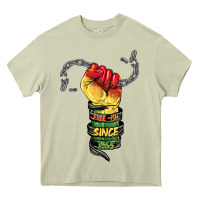 Mossy free ish since 1865 Heavy Core Tee - BarkalooDesign