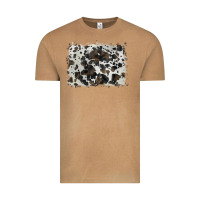 Vintage Camel cowhide background Vintage Tee - BarkalooDesign