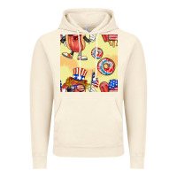 Vintage Artic patriotic hotdog ice cream donat Vintage Hoodie - BundleAndBundleShop