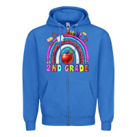 True Royal 2 nd grade Zipper Hoodie - BundleAndBundleShop