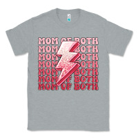 Heather Grey mom of both girls Classic Tee - MaliasSmallBusiness