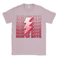 Lilac mom of both girls Classic Tee - MaliasSmallBusiness