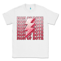 White mom of both girls Classic Tee - MaliasSmallBusiness