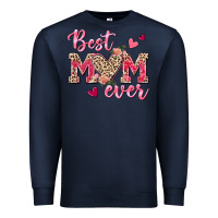 Navy Best Mom Ever Premium Sweatshirt - texasbilliewilder