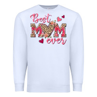 White Best Mom Ever Premium Sweatshirt - texasbilliewilder
