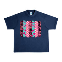Navy valentine's day brushstrokes Urban Heavy Tee - BarkalooDesign
