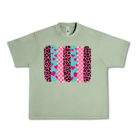 Oil Green valentine's day brushstrokes Urban Heavy Tee - BarkalooDesign