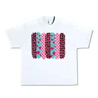 White valentine's day brushstrokes Urban Heavy Tee - BarkalooDesign