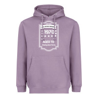 Lavender vintage quality without compromise 1970 Heavyweight Hoodie - Bettercallsaul