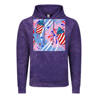 Cloud Purple patriotic fireworks Vintage Hoodie - BundleAndBundleShop