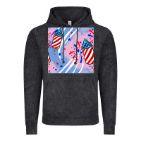 Vintage Black patriotic fireworks Vintage Hoodie - BundleAndBundleShop