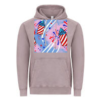 Vintage Zinc patriotic fireworks Vintage Hoodie - BundleAndBundleShop