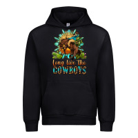 Black long live the cowboys Urban Hoodie - OliviaCreatesArt
