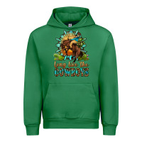 Emerald long live the cowboys Urban Hoodie - OliviaCreatesArt