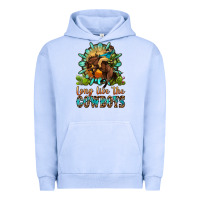 Pigment Grape Ice long live the cowboys Urban Hoodie - OliviaCreatesArt