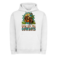 Pigment Lunar Rock long live the cowboys Urban Hoodie - OliviaCreatesArt