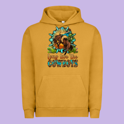 Long Live The Cowboys Urban Hoodie Designed By Oliviacreatesart