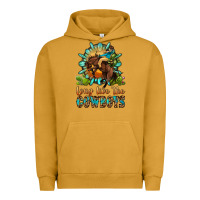 Pigment Peanut Butter long live the cowboys Urban Hoodie - OliviaCreatesArt