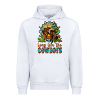 White long live the cowboys Urban Hoodie - OliviaCreatesArt