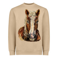 Mushroom Belgian Horse Heavyweight Sweatshirt - LillyAllenDesigns