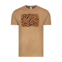 Vintage Camel leopard background Vintage Tee - BarkalooDesign