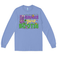 Colony Blue shake your bootie Long Sleeve Tee - MaliasSmallBusiness