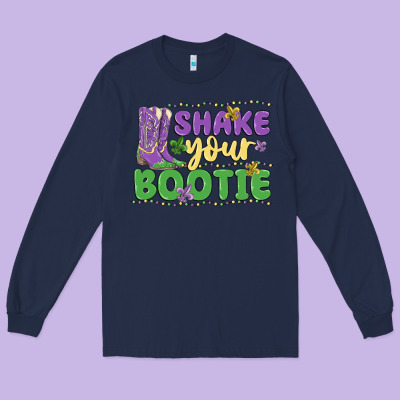 Shake Your Bootie Long Sleeve Tee Designed By Maliassmallbusiness