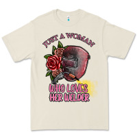 Bone just a woman who loves her welder Premium Tee - SublimationCraftShop