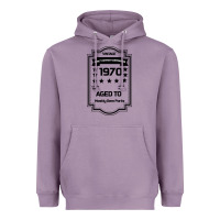 Lavender vintage quality without compromise 1970 Heavyweight Hoodie - Bettercallsaul