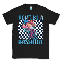 Black dont be a basshole Classic Tee - MaliasSmallBusiness