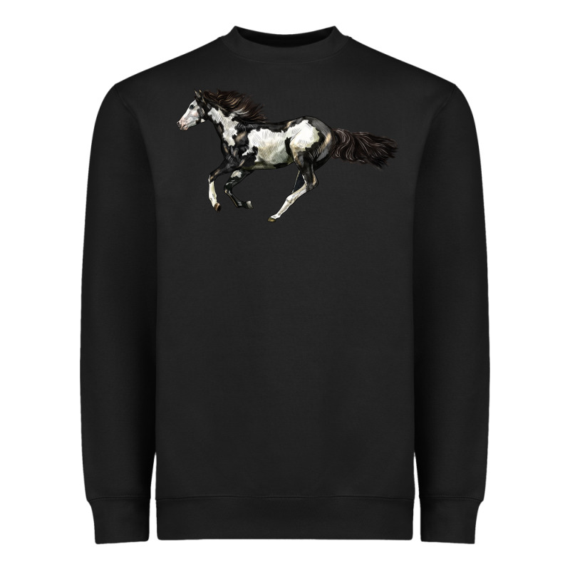 American Paint Horse Heavyweight Sweatshirt by LillyAllenDesigns | Teevron