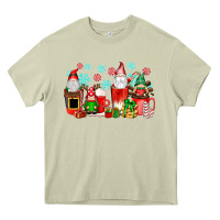 Mossy christmas gnomes coffee cups Heavy Core Tee - texasbilliewilder
