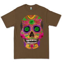 Cacao sugar skull Premium Tee - FaDigitalArtStudio