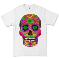 White sugar skull Premium Tee - FaDigitalArtStudio