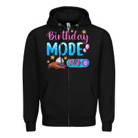 Black Birthday Mode On Zipper Hoodie - BundleAndBundleShop