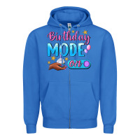 True Royal Birthday Mode On Zipper Hoodie - BundleAndBundleShop