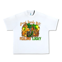 White dead inside but feeling lucky Urban Heavy Tee - NancyCooperArtShop