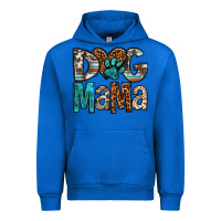 Cobalt dog mama Urban Hoodie - OliviaCreatesArt