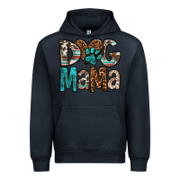Navy dog mama Urban Hoodie - OliviaCreatesArt