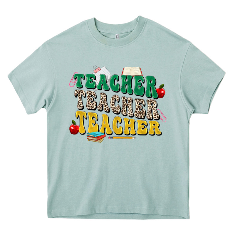 Teacher Teacher Teacher Heavy Core Tee by Zillion Design Studio | Teevron