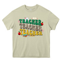 Mossy teacher teacher teacher Heavy Core Tee - Zillion Design Studio