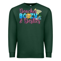 Sports Green Beaches boozy besties Summer Premium Sweatshirt - NancyCooperArtShop