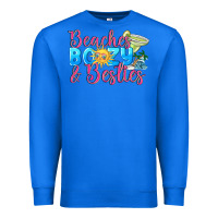 True Royal Beaches boozy besties Summer Premium Sweatshirt - NancyCooperArtShop