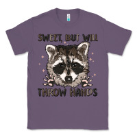 Lavender sweet but will throw hands Classic Tee - MaliasSmallBusiness